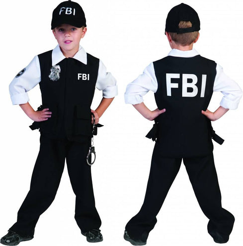 e-carnavalskleding-SYK Agenten kostuum FBI kind