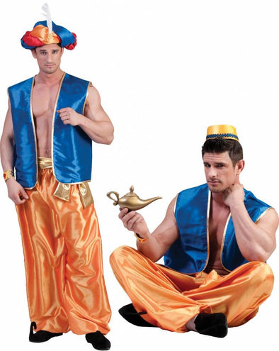 e-carnavalskleding-SYK Arabische Sultan broek goud heren