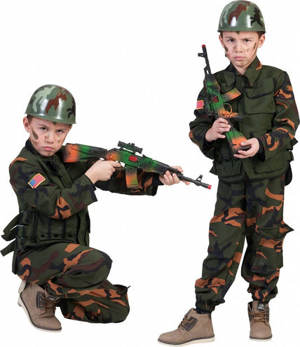 e-carnavalskleding-SYK Army Special forces pakjes voor kinderen