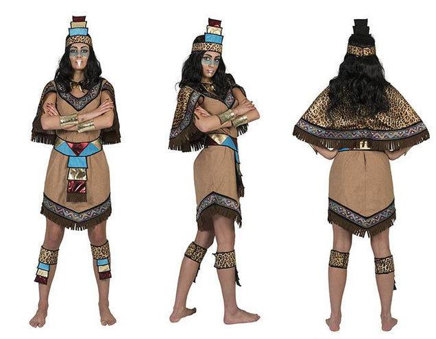 e-carnavalskleding-SYK Azteken jurk voor dames