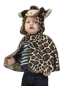 e-carnavalskleding-SYK Baby Cape Giraffe kind