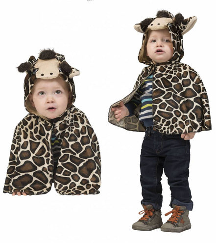 e-carnavalskleding-SYK Baby Cape Giraffe kind