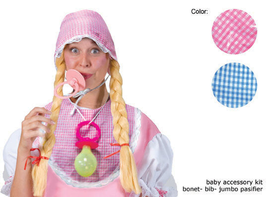e-carnavalskleding-SYK Baby verkleed set blauw volwassenen