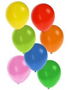 e-carnavalskleding-SYK Ballonnen assortie kleuren 50 x mt 10