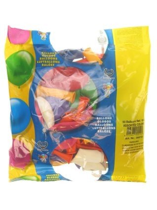 e-carnavalskleding-SYK Ballonnen assortie kleuren 50 x mt 10