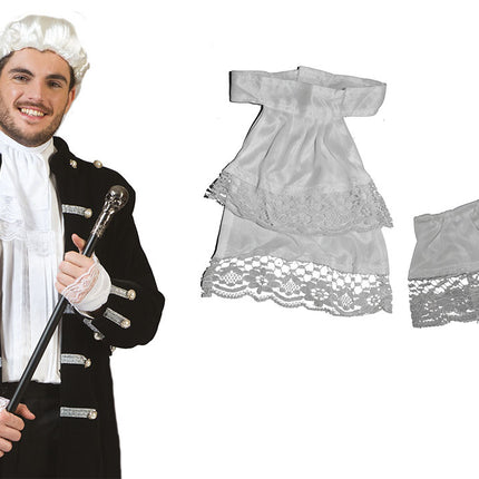 e-carnavalskleding-SYK Barok kraag met manchetten