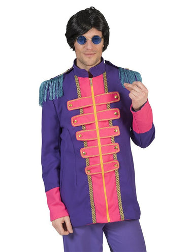 e-carnavalskleding-SYK Beatles jas in paars