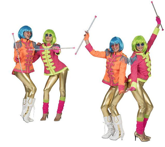 e-carnavalskleding-SYK Beatles slipjas oranje