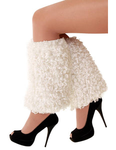 e-carnavalskleding-SYK Beenwarmers Curly wit