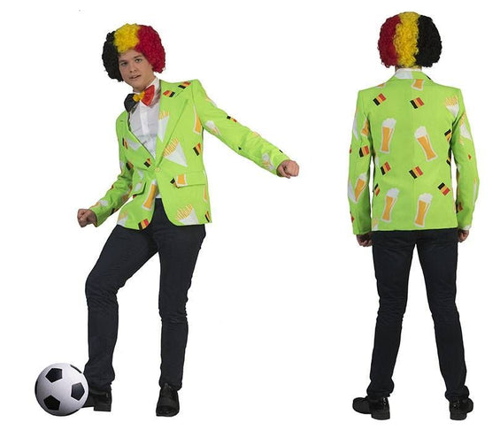 e-carnavalskleding-SYK Belgische frites verkleed jas