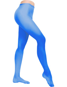 e-carnavalskleding-SYK Blauwe disco panty