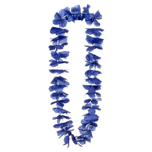 e-carnavalskleding-SYK Blauwe hawaii krans slinger