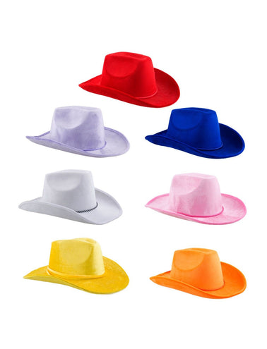 e-carnavalskleding-SYK Blauwe hoed rodeo