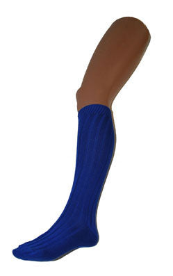 e-carnavalskleding-SYK Blauwe kniekousen 60cm