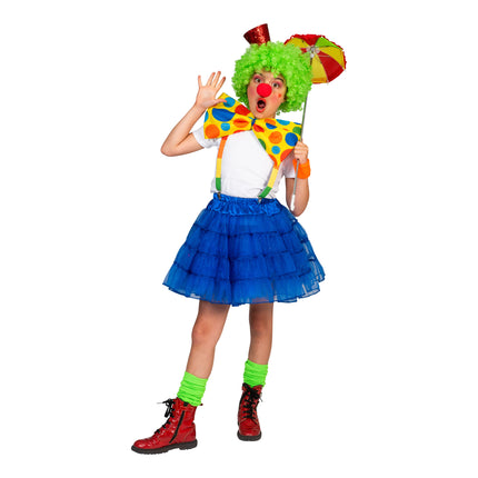 e-carnavalskleding-SYK Blauwe petticoat Sterre kinderen