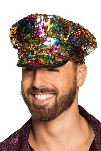 e-carnavalskleding-SYK Bling bling pet regenboog