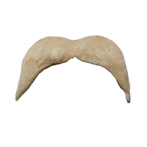 e-carnavalskleding-SYK Blonde snor 70-jaren stijl