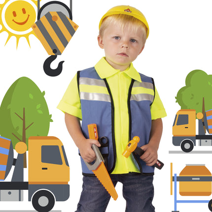 e-carnavalskleding-SYK Bob de Bouwer pak kinderen