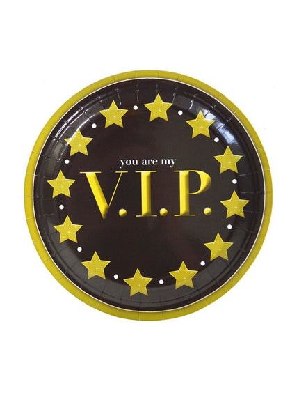 e-carnavalskleding-SYK Borden 8 stuks VIP 23cm