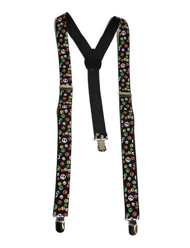 e-carnavalskleding-SYK Bretels flower power