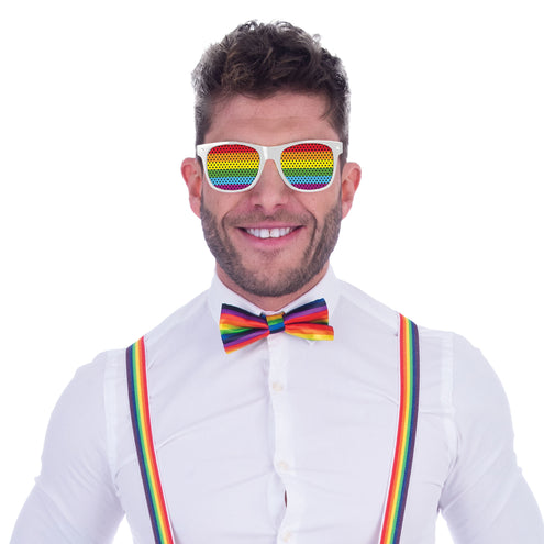 e-carnavalskleding-SYK Bril regenboog met filter