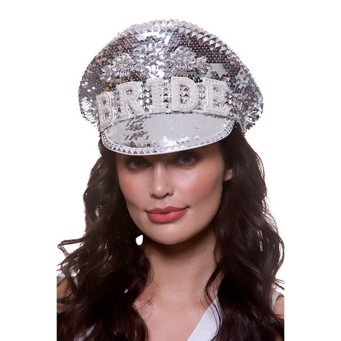 e-carnavalskleding-SYK Bruid pet met glitters