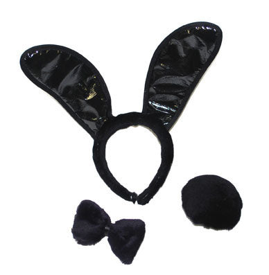 e-carnavalskleding-SYK Bunny set 3pcs black