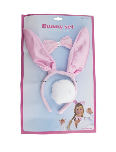 e-carnavalskleding-SYK Bunny set Gompie 3-dlg