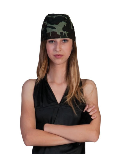 e-carnavalskleding-SYK Camouflage bandana leger soldaat