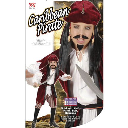 e-carnavalskleding-SYK Caribisch piratenpak kinderen