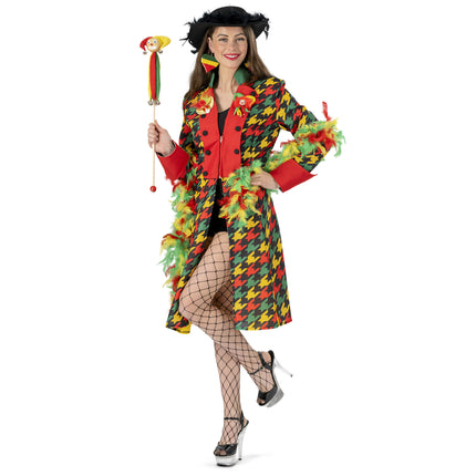 e-carnavalskleding-SYK Carnaval jas Ebony