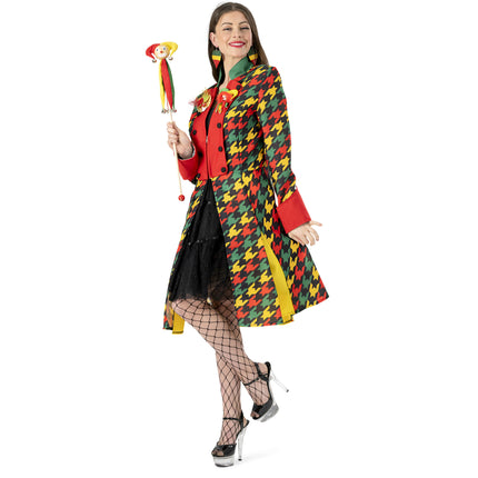 e-carnavalskleding-SYK Carnaval jas Ebony