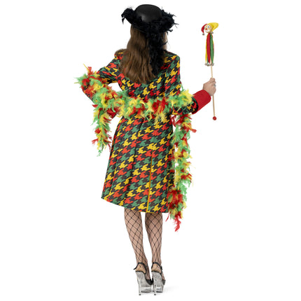 e-carnavalskleding-SYK Carnaval jas Ebony