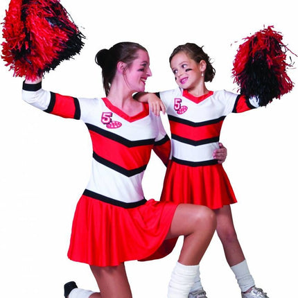 e-carnavalskleding-SYK Cheerleader Fleur voor kinderen