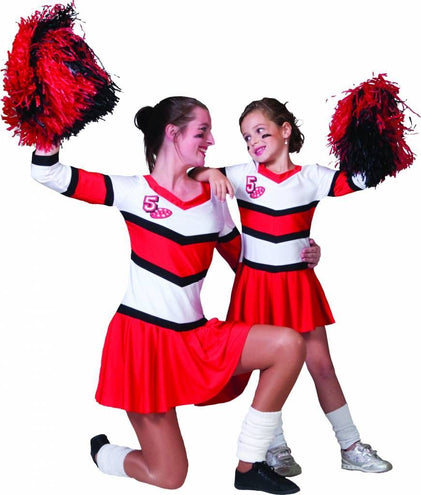 e-carnavalskleding-SYK Cheerleader Fleur voor kinderen