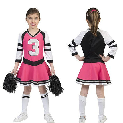 e-carnavalskleding-SYK Cheerleader jurkje voor meisjes