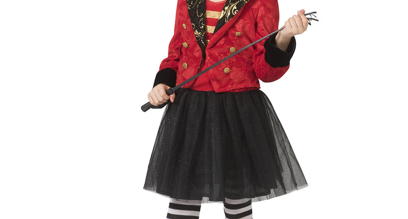 e-carnavalskleding-SYK Circus directeur pak  Rosy kinderen