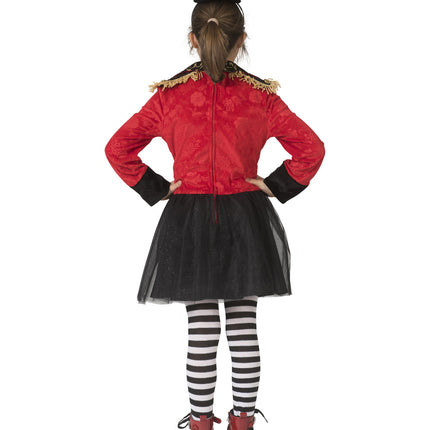 e-carnavalskleding-SYK Circus directeur pak  Rosy kinderen
