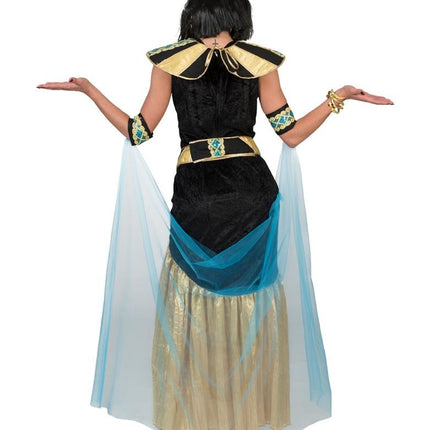 e-carnavalskleding-SYK Cleopatra kostuum Egypte zwart