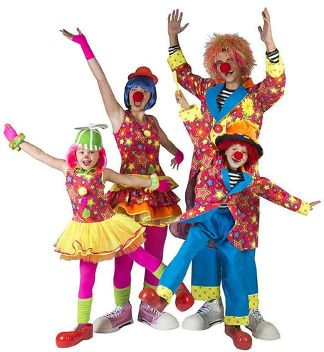 e-carnavalskleding-SYK Clown verkleed jurkje voor dames
