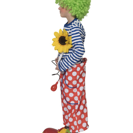 e-carnavalskleding-SYK Clownsbroek Bassie met dotten