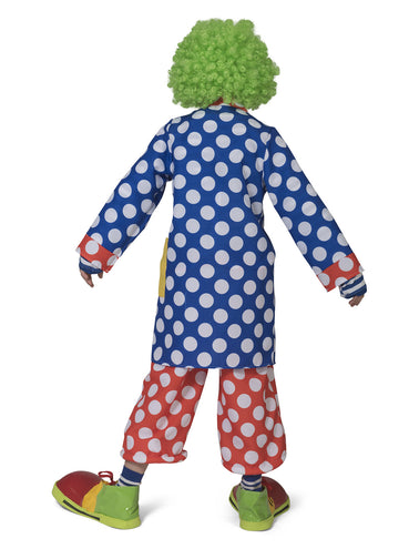 e-carnavalskleding-SYK Clownsjas kind  Carlo met bollen