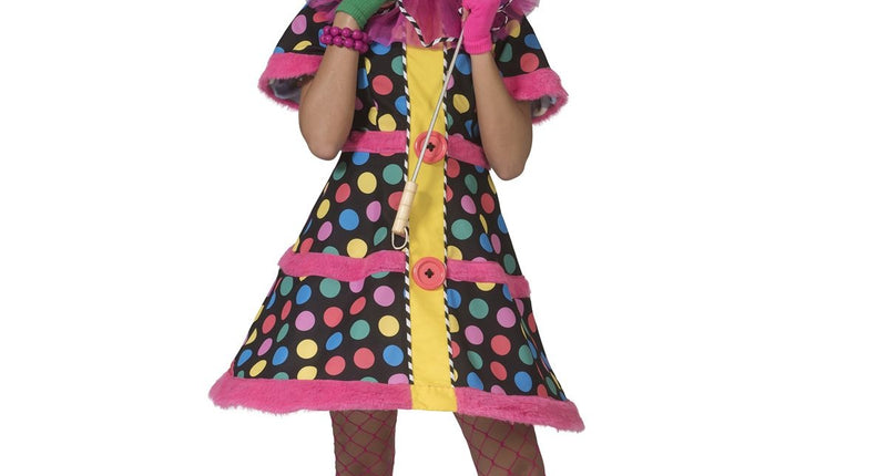e-carnavalskleding-SYK Clownspak Hotty Dotty dames