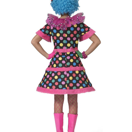 e-carnavalskleding-SYK Clownspak Hotty Dotty dames