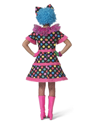 e-carnavalskleding-SYK Clownspak Hotty Dotty dames