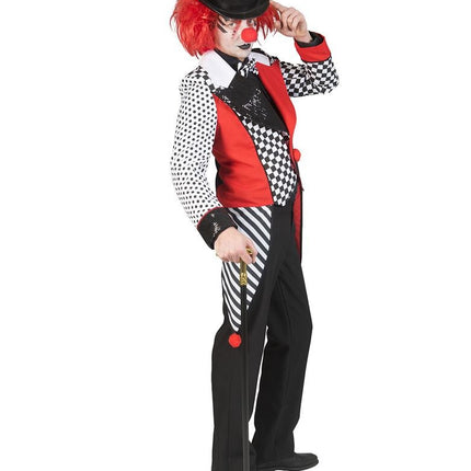 e-carnavalskleding-SYK Clownspak Jester Harley heren