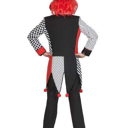 e-carnavalskleding-SYK Clownspak Jester Harley heren