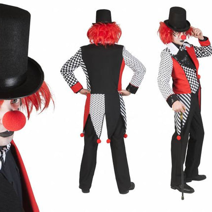 e-carnavalskleding-SYK Clownspak Jester Harley heren