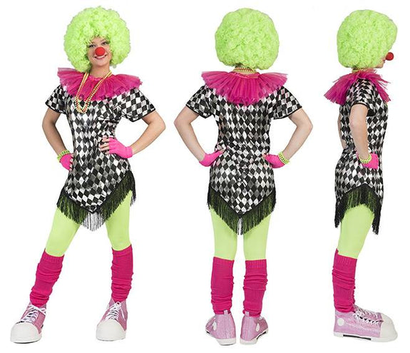 e-carnavalskleding-SYK Clownspak Peppina van Kokkie