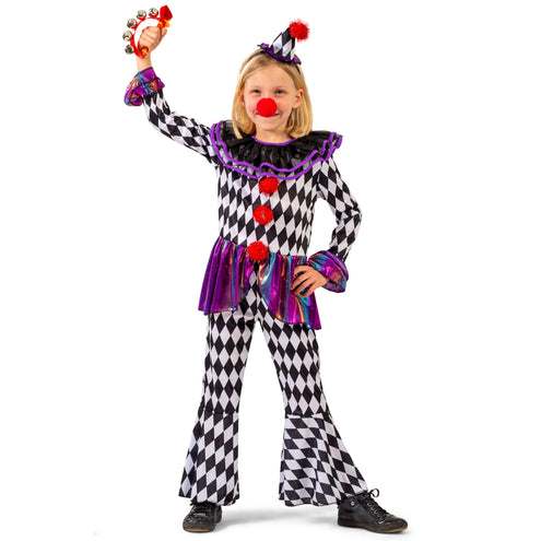 e-carnavalskleding-SYK Clownspak pierrot Chelsey